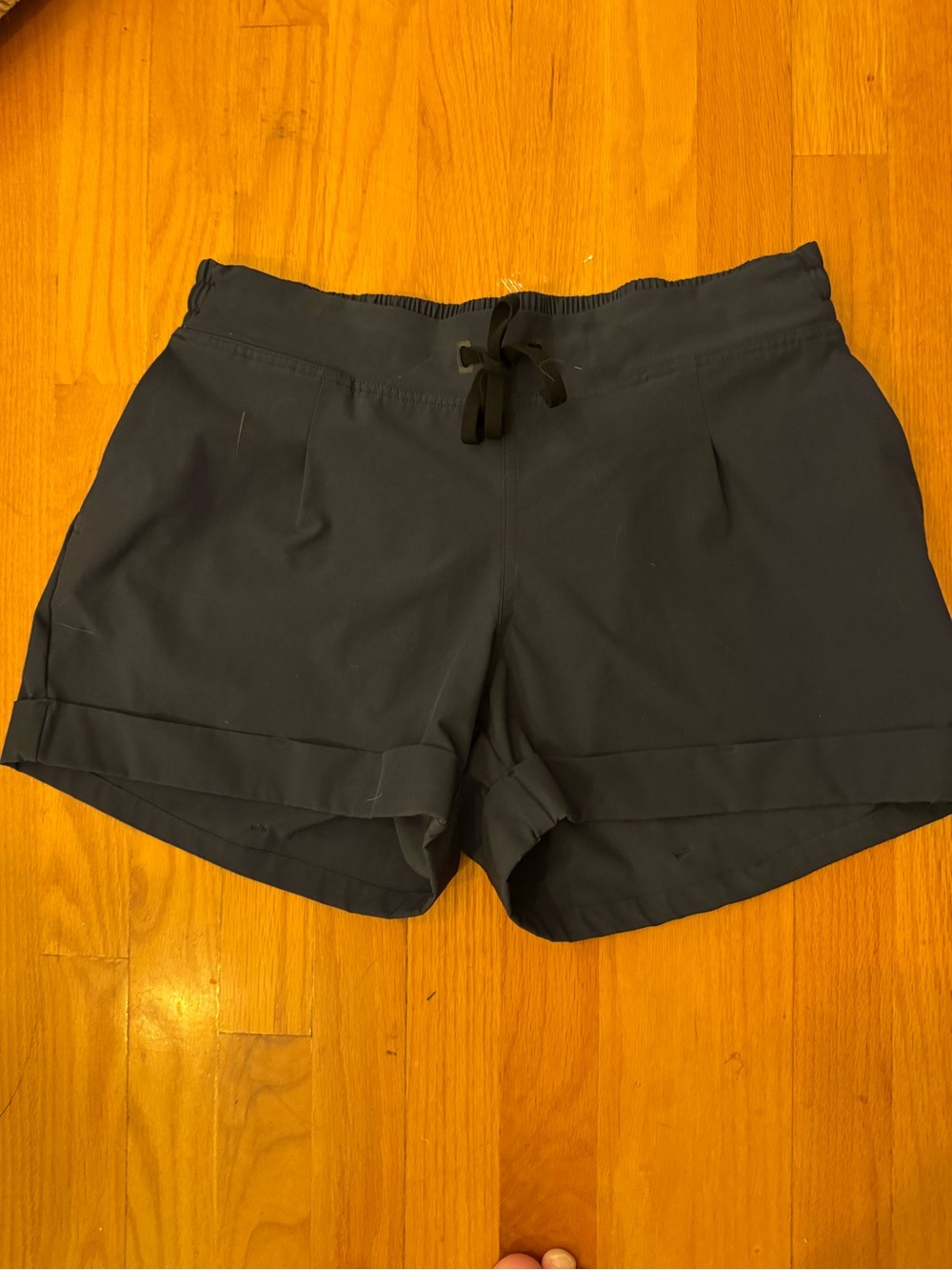 Women’s Navy Drawstring Performance Shorts